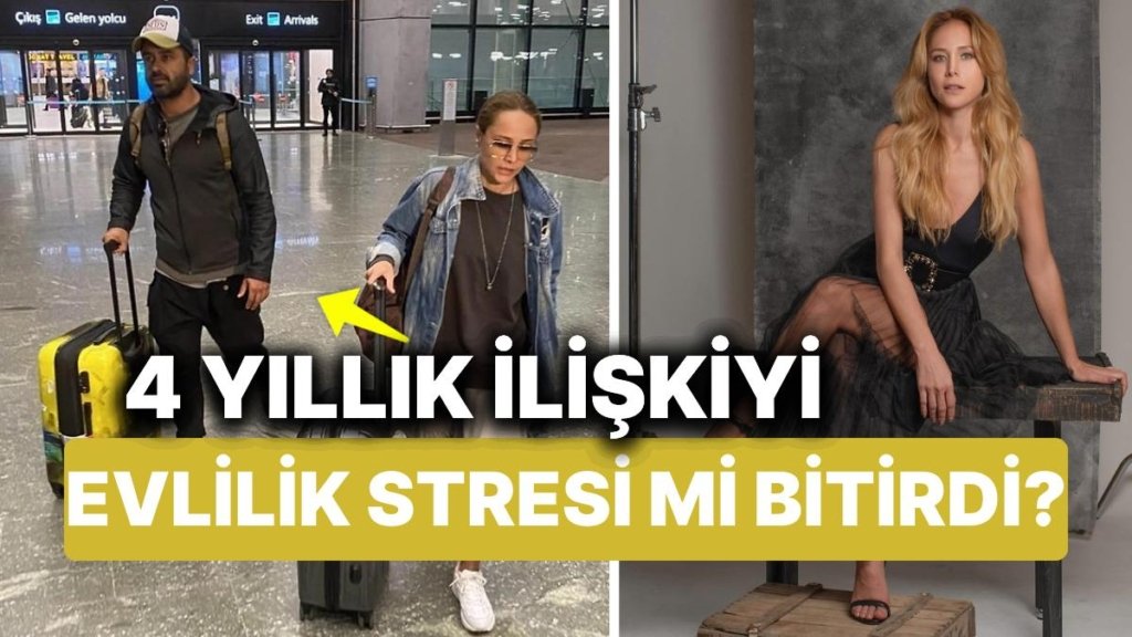 Burçin Terzioğlu 4 Yıllık İlişkisinin Ardından İlk Kez Konuştu! Aşkları Evlilik Stresi Yüzünden mi Bitti?