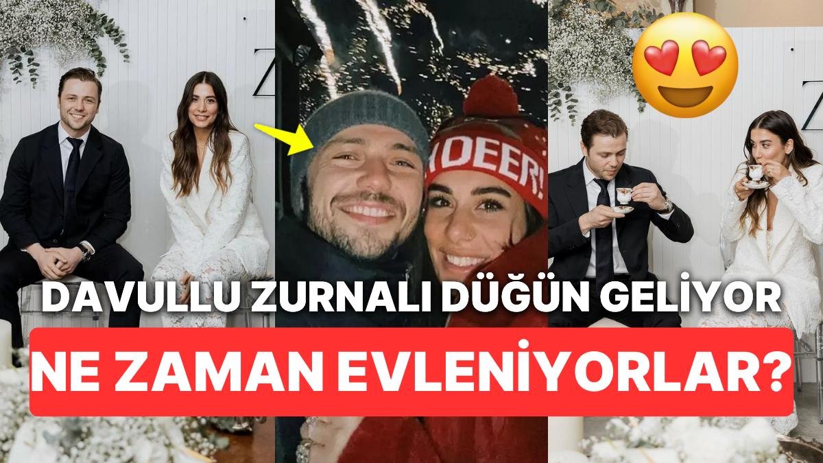 Ne Zaman Evleneceklerini Merak Ettiğimiz Zeynep Mayruk ve Tolga Sarıtaş’tan Düğün Açıklaması