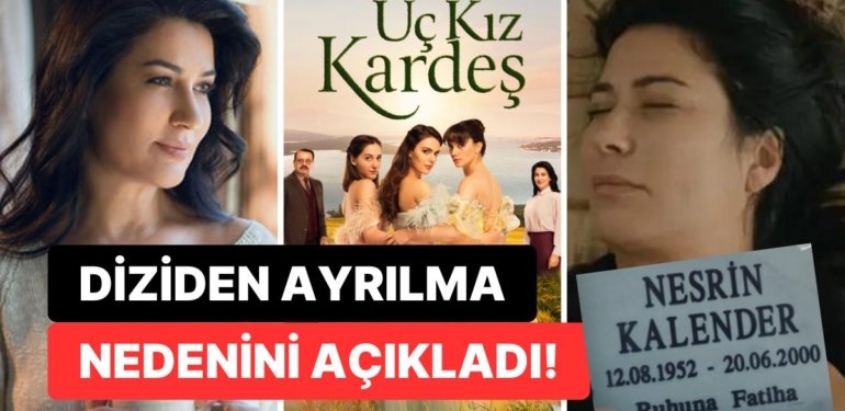 Üç Kız Kardeş’in ‘Nesrin’i İclal Aydın Diziden Neden Ayrıldığını İlk Kez Açıkladı!