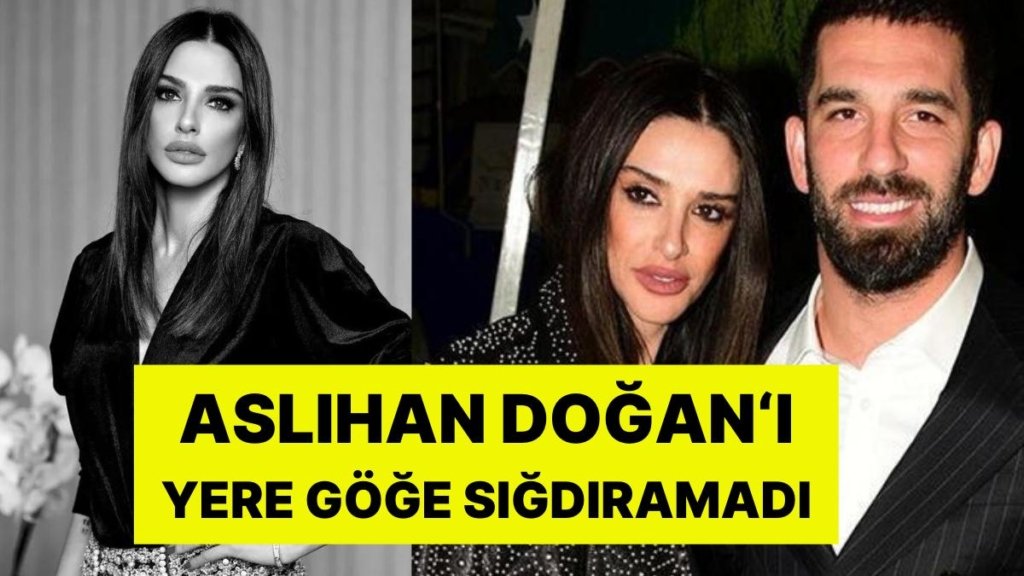 Arda Turan ile Aslıhan Doğan’a Sürpriz Ödül: Yılın Çifti Seçildiler