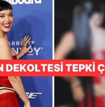 Katy Perry’nin Sıra Dışı Kırmızı Halı Görünümünün Akıl Almaz Dekoltesi Kısa Sürede Birçok Eleştiri Aldı