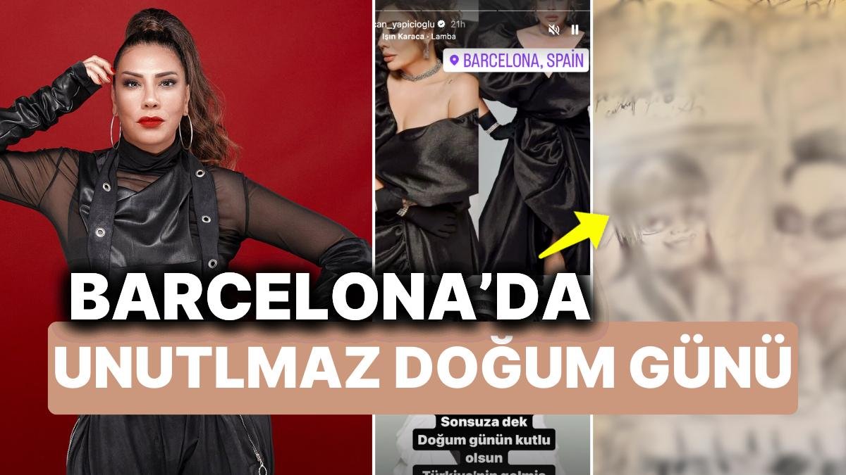 Can Yapıcıoğlu’ndan Eşi Işın Karaca’ya Doğum Gününde Unutulmaz Barcelona Tatili Sürprizi!