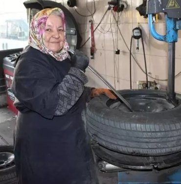 Erkek egemen sektörlere kadın eli