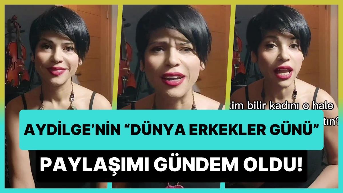 Aydilge’den ‘8 Mart Erkekler Günü’ Paylaşımı: ‘Erkeklerin Saçı Kısa Aklı da Kısa Demiş Atalarımız’