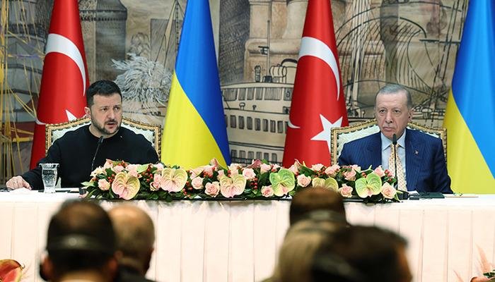 Erdoğan, Ukrayna Devlet Başkanı Zelenskiy ile görüştü!