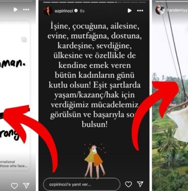 Ünlü İsimlerden “8 Mart Dünya Kadınlar Günü” Paylaşımları