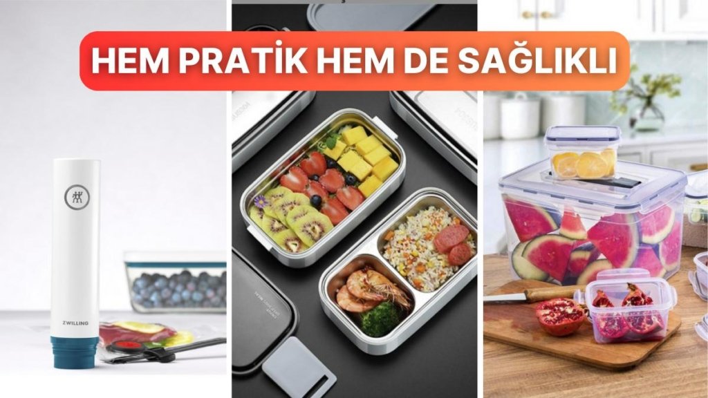 Haftalık Yemek Hazırlığı Yaparken İhtiyacınız Olan Ürün Önerileri