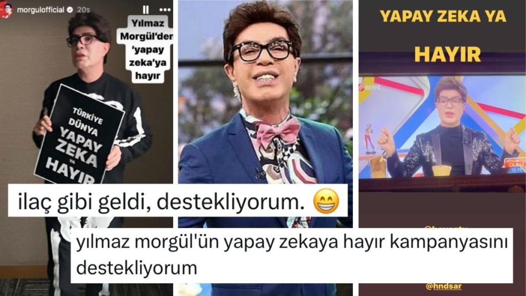 Bülent Ersoy ile Polemiğe Giren Yılmaz Morgül Bu Defa ‘Yapay Zekaya Hayır’ Kampanyası Başlattı!