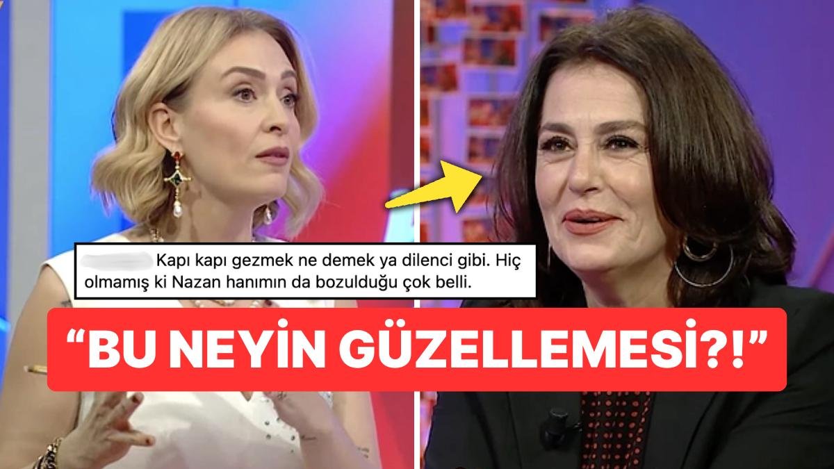 Nazan Kesal’a “Kapı Kapı Dolaşmazsın” Dediği İçin Eleştirilen Ceyda Düvenci Açıklama Yaptı!