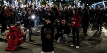 İsrailliler sokakta | Polisten göstericilere sert müdahale