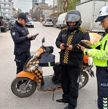 18 motosiklet sürücüsüne 37 bin 170 TL’lik ceza