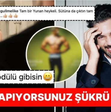 Bir Dergiye Kapak Pozu Veren Şükrü Özyıldız’ın Gönül Çelen Karizması “Yunan Heykeli Gibisin” Dedirtti