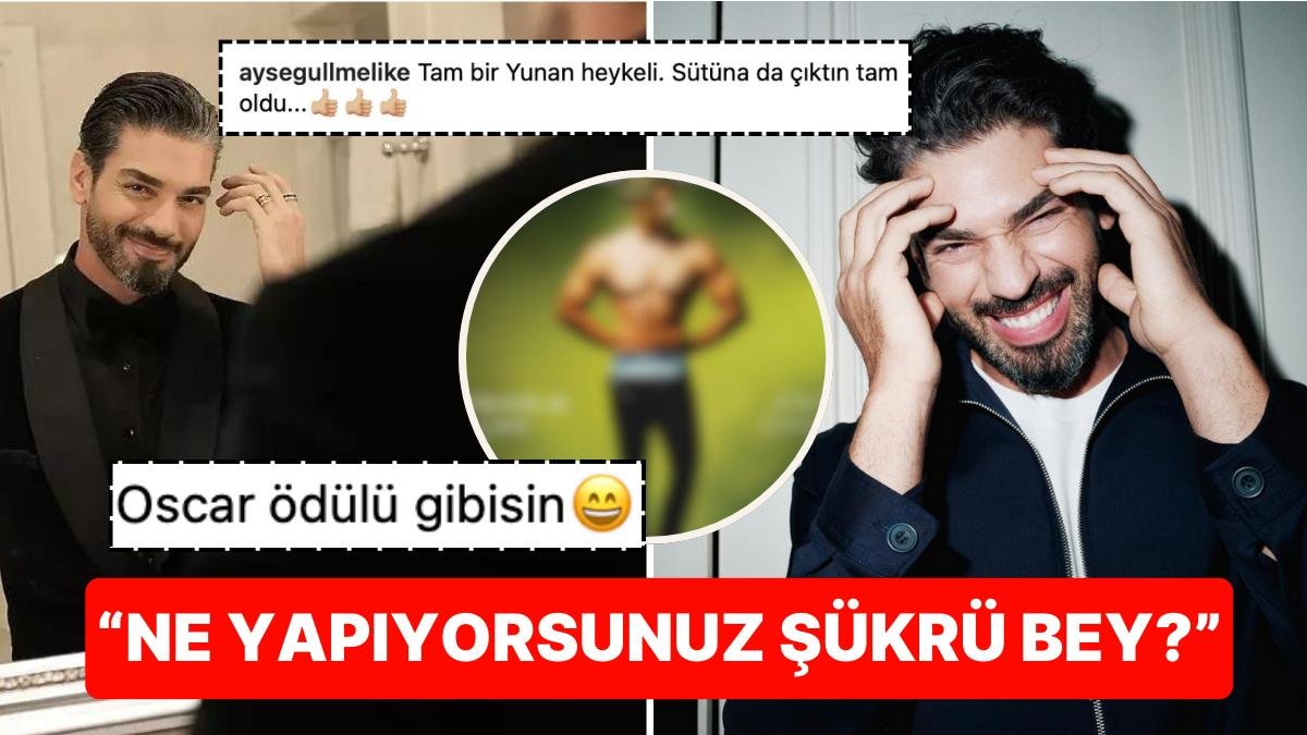 Bir Dergiye Kapak Pozu Veren Şükrü Özyıldız’ın Gönül Çelen Karizması “Yunan Heykeli Gibisin” Dedirtti