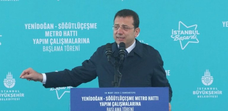 Ekrem İmamoğlu: “Metro için açılan tünelleri kapatıyor” diyorlar; yok öyle bir şey