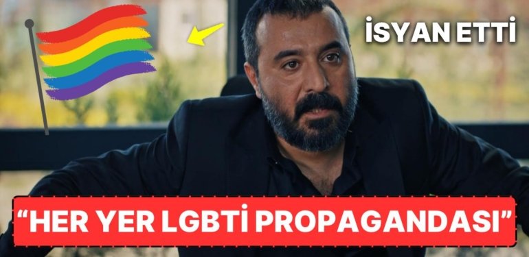 Mafya Rolü Oynayan Mustafa Üstündağ Çizgi Filmlerde Bile LGBT Propagandası Yapıldığını Söyleyerek İsyan Etti