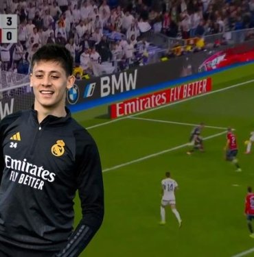 Arda Güler, Real Madrid formasıyla ilk golünü attı! Rakip kaleciyi çalımlayarak muazzam bir şekilde bitirdi…