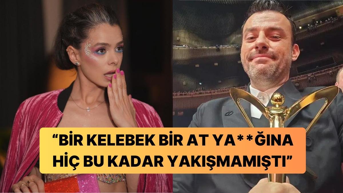 Özge Özpirinçci Rol Arkadaşı Salih Bademci’yi Küfürlü Kutlamasıyla Ödülü Aldığına Pişman Etti