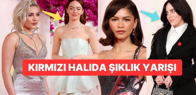 Ünlülerin Oscar Ödül Töreninde Şıklık Yarışı: Rüküş mü? Şık mı?
