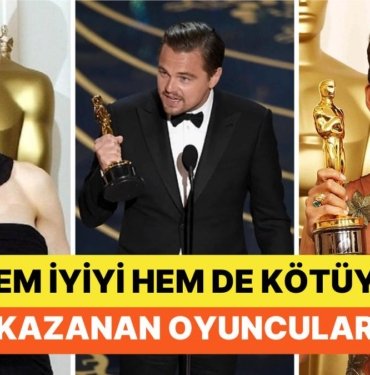 Oscar’la Göklerde Altın Ahududu’yla Yerlerde: Birbirinin Tamamen Zıttı Olan İki Ödülü Kazanan Oyuncular!