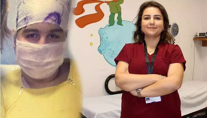 Lösemiyi yenip hemşire olan Merve, kanserli çocuklara umut oluyor