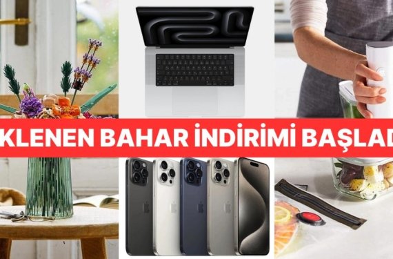 Beklenen Amazon Bahar Fırsatları Başladı! Cebinizi Sevindirecek Öne Çıkan Fırsatlar
