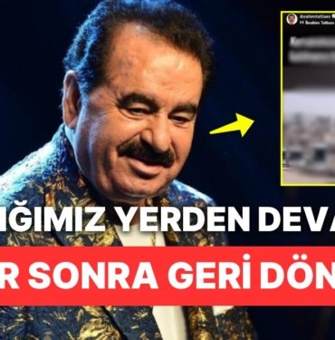 İbrahim Tatlıses Yıllar Sonra Bombayı Patlatarak Tatlıses Turizm’in Geri Döndüğünü Müjdeledi