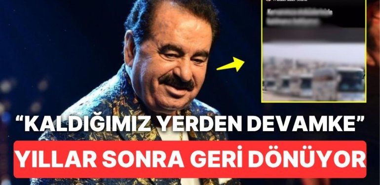 İbrahim Tatlıses Yıllar Sonra Bombayı Patlatarak Tatlıses Turizm’in Geri Döndüğünü Müjdeledi