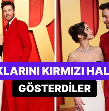 Evliliklerinden Sonra İlk Defa Oscar Ödüllerinde Görüldüler! Chris Evans ve Alba Baptista El Ele Poz Verdi