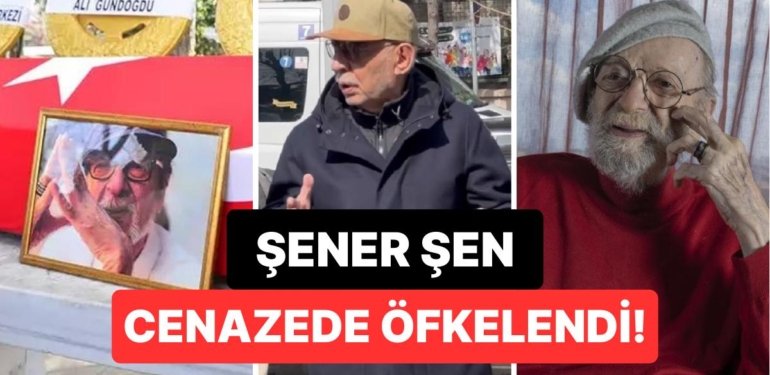 Şener Şen, Kayhan Yıldızoğlu’nun Cenazesinde Öfkeden Deliye Döndü: “Gidin Ya!”