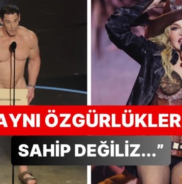 Oscar Ödüllerinde Sahneye Anadan Üryan Çıkan John Cena’ya Madonna’dan Akıllara Zarar Verecek Bir Cevap Geldi