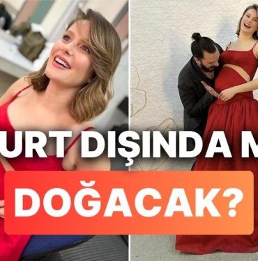 Kızına Kavuşmak İçin Gün Sayan Burcu Biricik, Doğumu Yurt Dışında mı Yapacağı Sorusuna Net Cevap Verdi