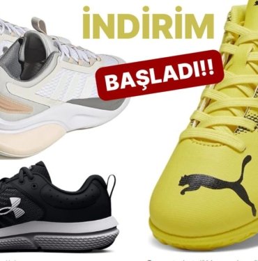 Bahar Fırsatları Başladı: İndirimli Adidas Puma ve Under Armour Ayakkabılar Burada!