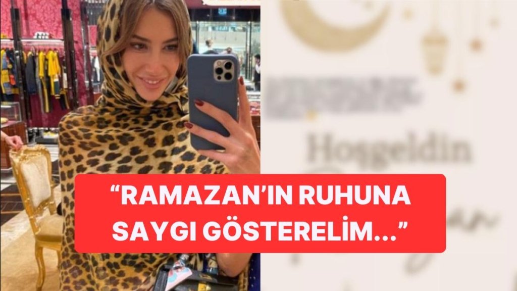 Kuran-ı Kerim Paylaşımlarıyla Bilinen Şeyma Subaşı’ndan Ramazan’a Özel Spiritüel Paylaşım Geldi