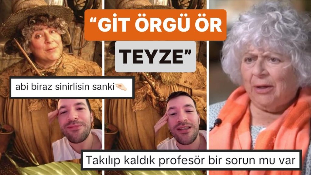 Mösyö Taha Harry Potter Hayranlarına ‘Takıntılı’ Diyen Miriam Margolyes’e Tepki Gösterdi: “Git Örgü Ör Teyze”