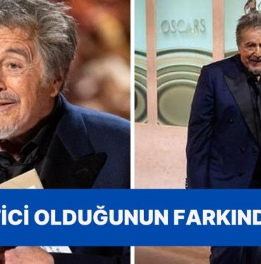 Oscar Gecesinde Eleştirilerin Odağı Haline Gelen Al Pacino’dan İlk Açıklama Geldi!