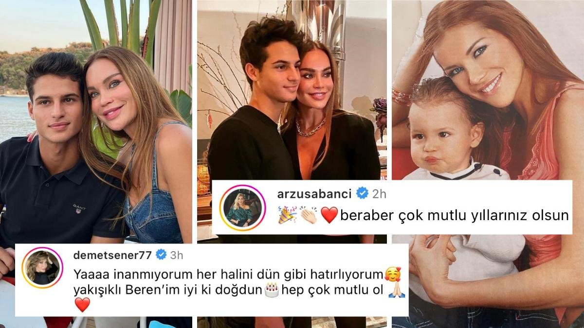 Ebru Şallı Oğlu Beren’in Doğum Gününde ‘Ne Ara 20 Oldun Sen?’ Notuyla Pozlarını Paylaştı!