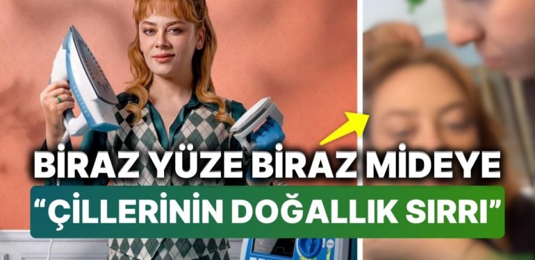 Bahar Dizisi Setinden Demet Evgar’ın Çekim Hazırlığı Tüyoları Geldi “Çillerimizin Doğallığını Neye Borçluyuz?”