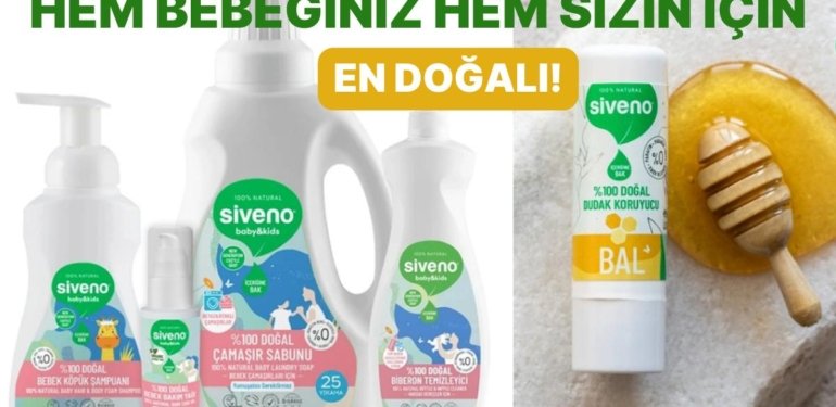 Doğallığı Sevenler Buna Bayılacak: Siveno Ürünlerinde 2. Ürüne %70 İndirim Kampanyası Başladı!