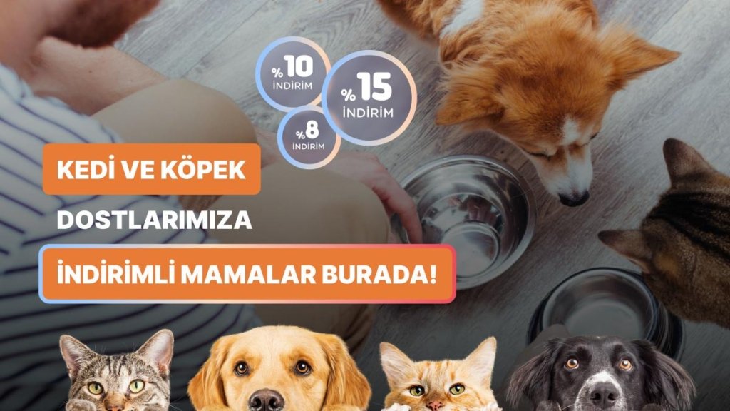 Amazon’da Bahar Coşkusu: Kedi ve Köpek Dostlarınız İçin İndirimli Mamalar