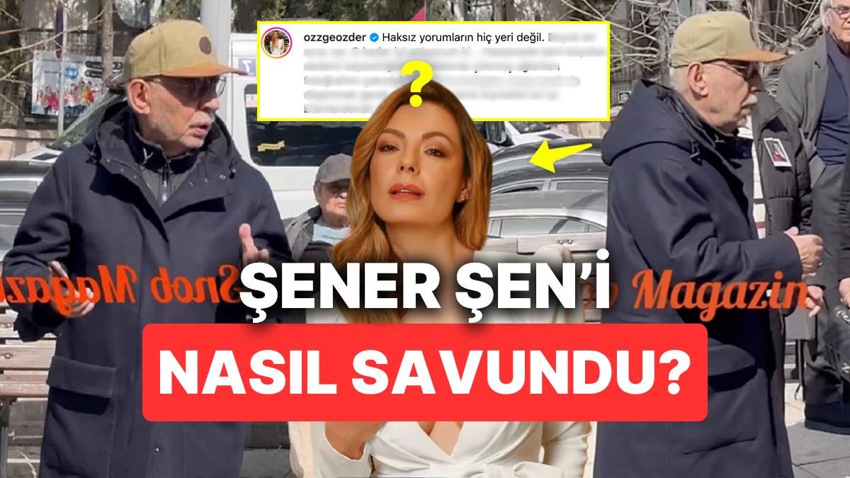 Şener Şen’in Kayhan Yıldızoğlu’nun Cenazesindeki Sinirli Anlarına Oyuncu Özge Özder’den Destek Geldi