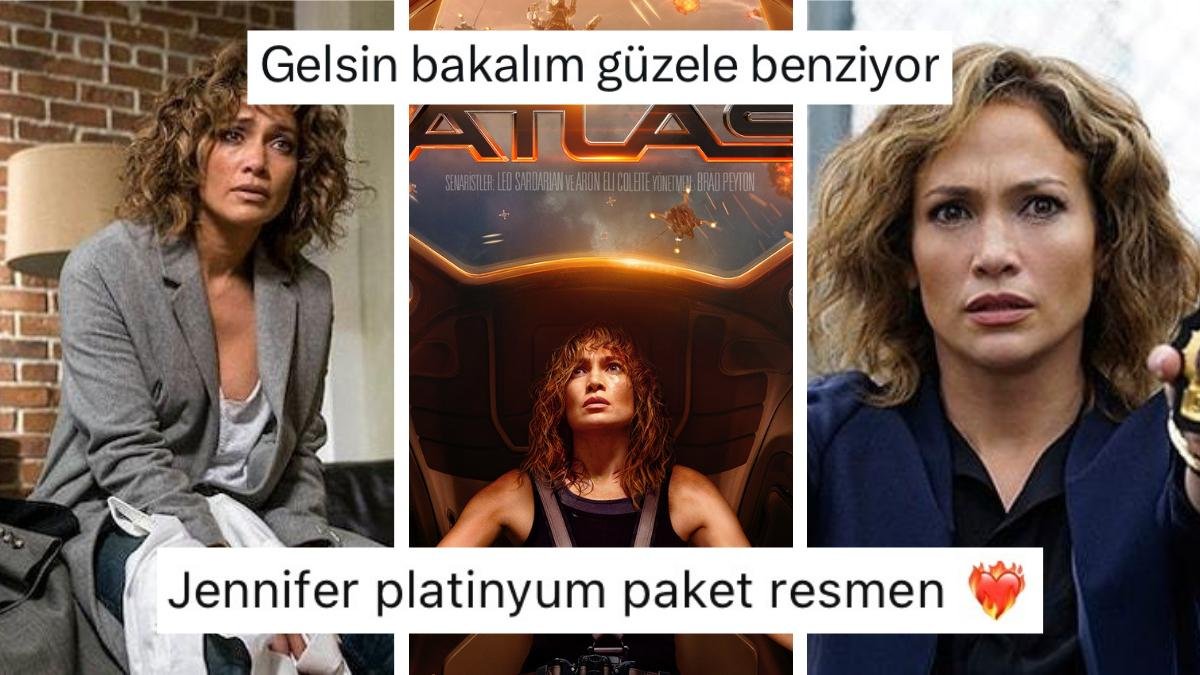 Başrolünde Jennifer Lopez’in Yer Aldığı Netflix’in Bilim Kurgu Filmi ‘Atlas’ın Fragmanına Gelen Tepkiler