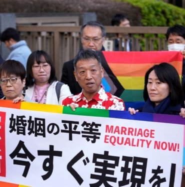 Japonya yüksek mahkemesi: Eşcinsel evlilikleri reddetmek anayasaya aykırı