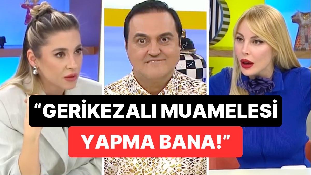 Serenay Sarıkaya ve Mert Demir’i Konuşan Söylemezsem Olmaz Ekibi Canlı Yayında Yine Kavga Etti!