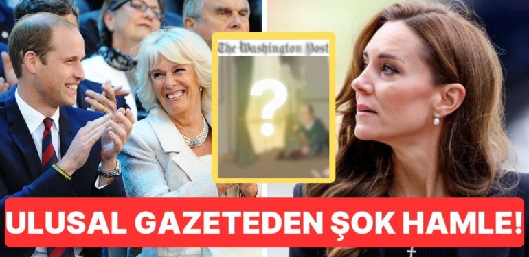 Kate Middleton’un Vefat Ettiği Yönündeki Dedikodulara Ulusal Gazeteden İmalı Karikatür Göndermesi!