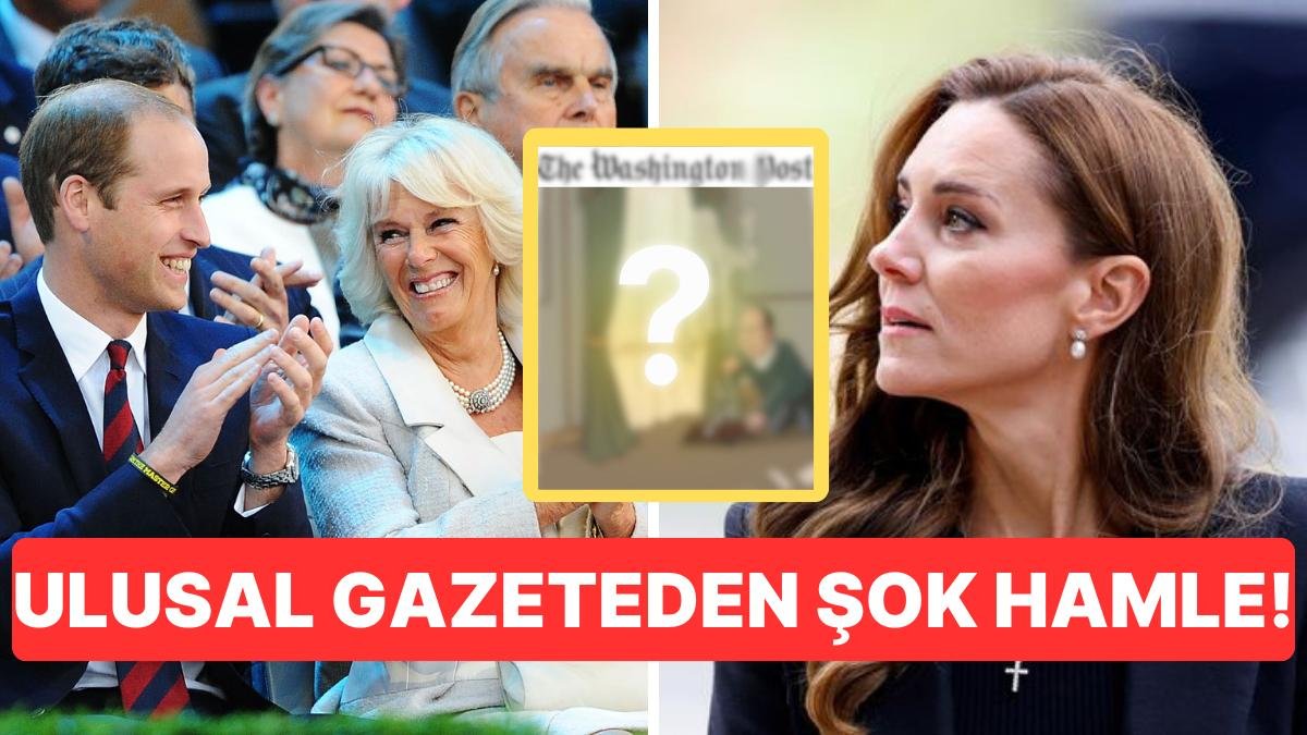 Kate Middleton’un Vefat Ettiği Yönündeki Dedikodulara Ulusal Gazeteden İmalı Karikatür Göndermesi!