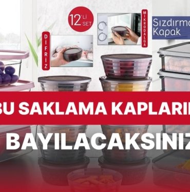 Düzen Aşığı Olanların Mutfağından Eksik Etmediği Saklama Kapları
