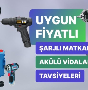 Ev İşlerini Ustalıkla Bitirmenizi Sağlayacak İndirimli Şarjlı Matkap ve Vidalama Tavsiyeleri