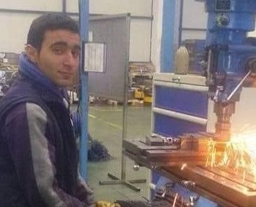 Fabrika işçisinin acı ölümü