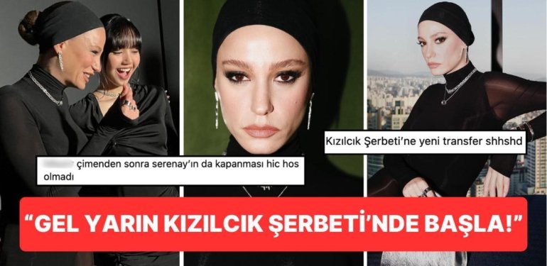 Blackpink Hayranları da Coştu: Güney Kore’ye Giden Serenay Sarıkaya’nın Bandanalı Tarzına Yorum Yağdı
