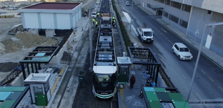 Kocaeli Şehir Hastanesi tramvayı yarın hizmete giriyor